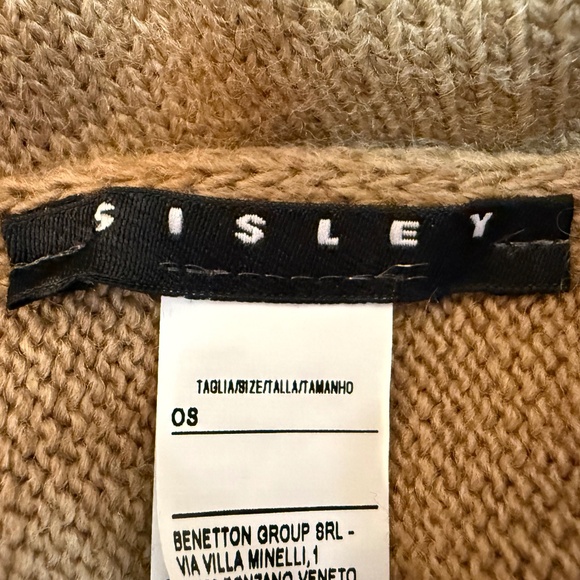 Sisley Camel Colour Scarf - 🇷🇴 Made in Romania 🇷🇴 - Picture 8 of 9